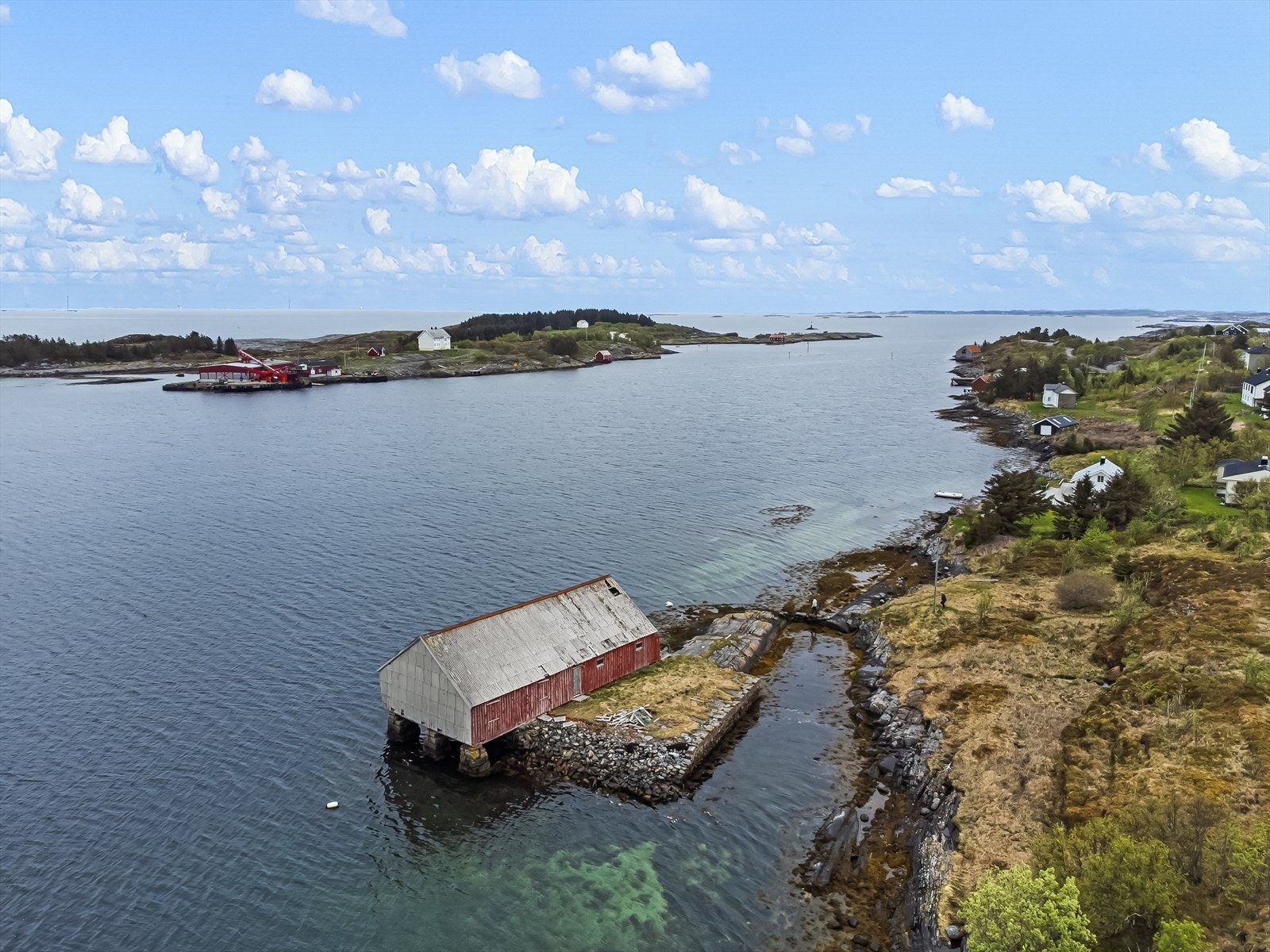 Dronefoto Galleribilde