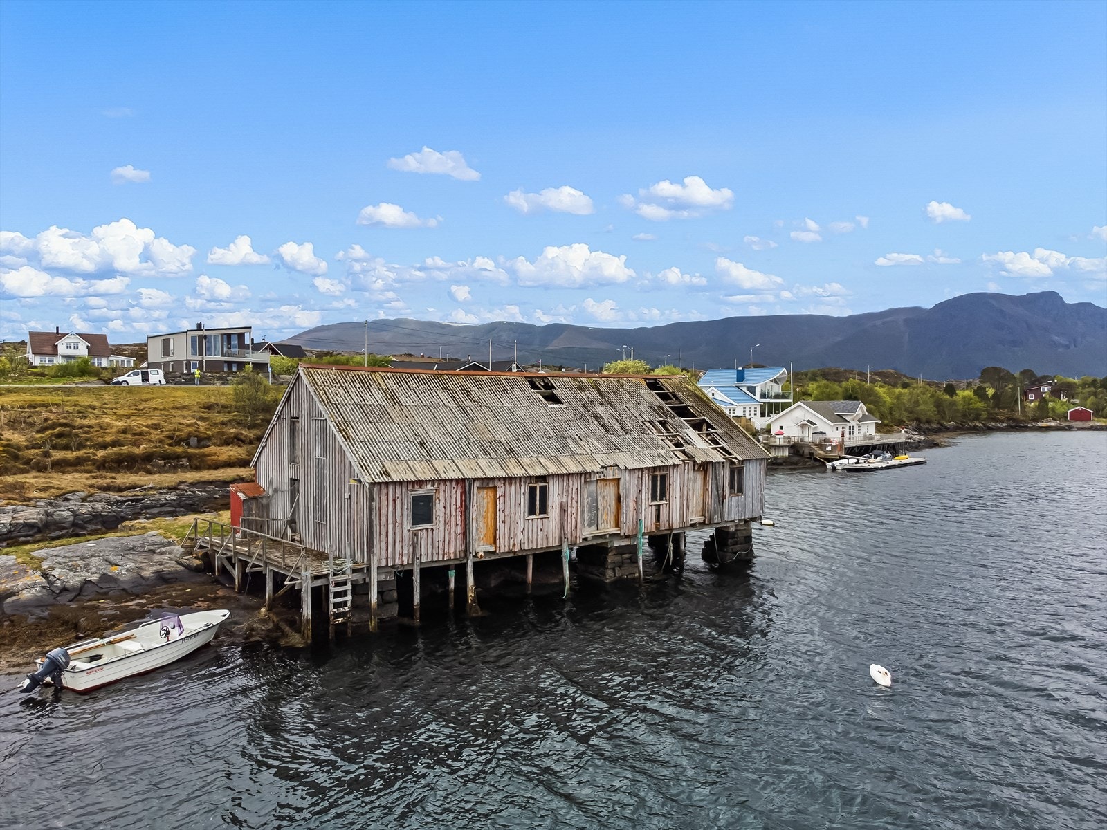 Dronefoto Galleribilde