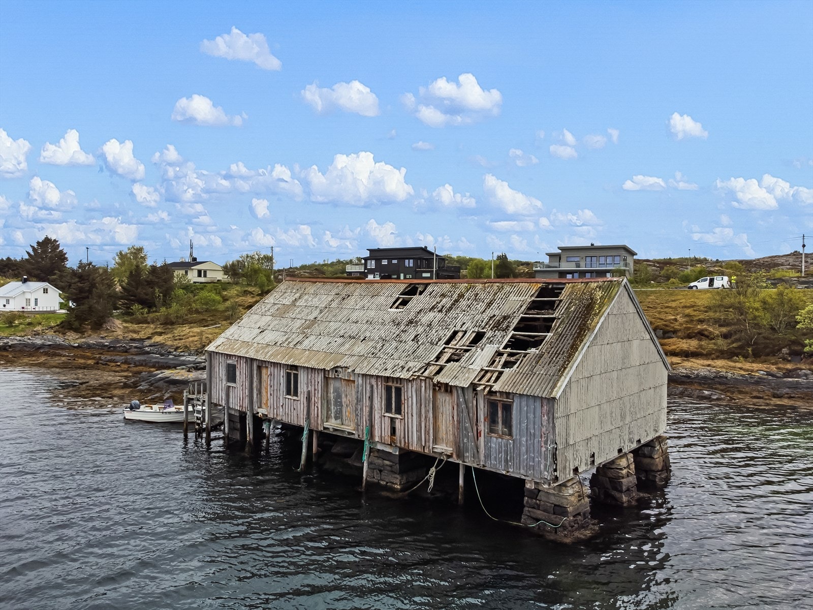Dronefoto Galleribilde