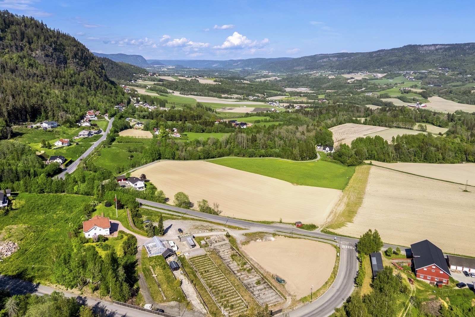 På de gamle veksthusarealene er det nå gitt tillatelse til oppføring av ny driftsbygning på 840 kvm. Galleribilde