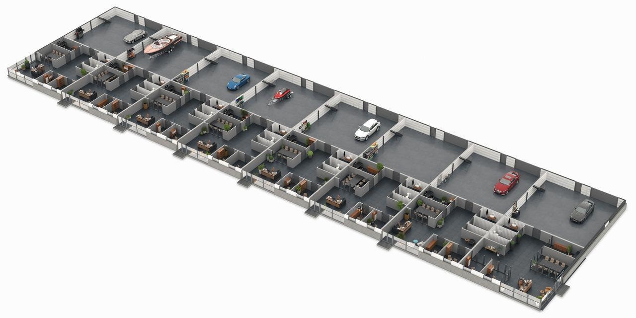 Plantegning Galleribilde