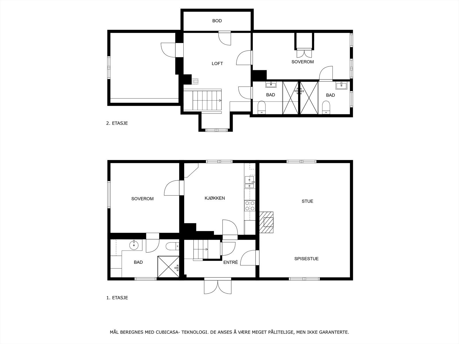 Plantegninger det gule huset Galleribilde