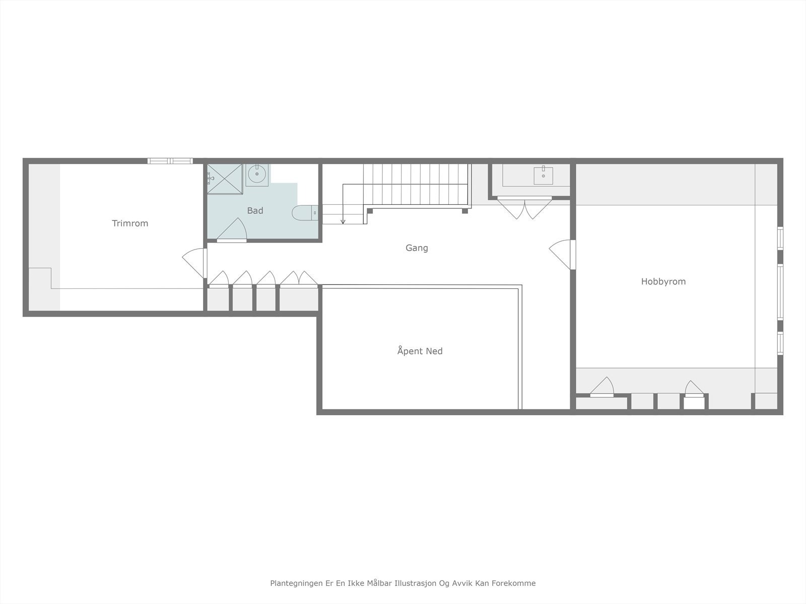 Plantegning 2 etasje låve Galleribilde
