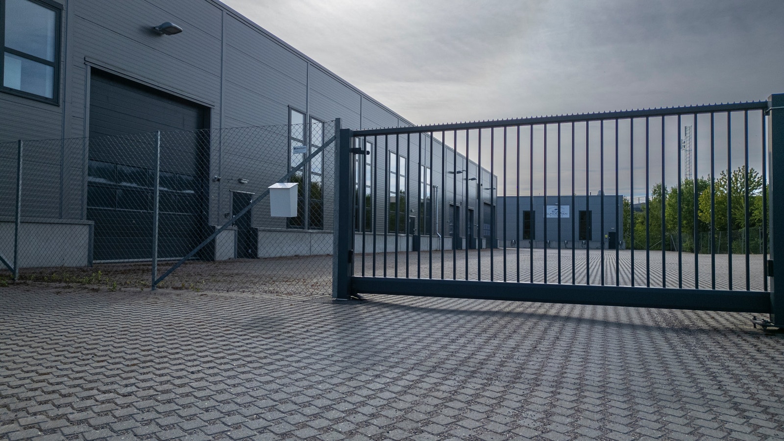 Inngjerdet område med permeable dekker Galleribilde