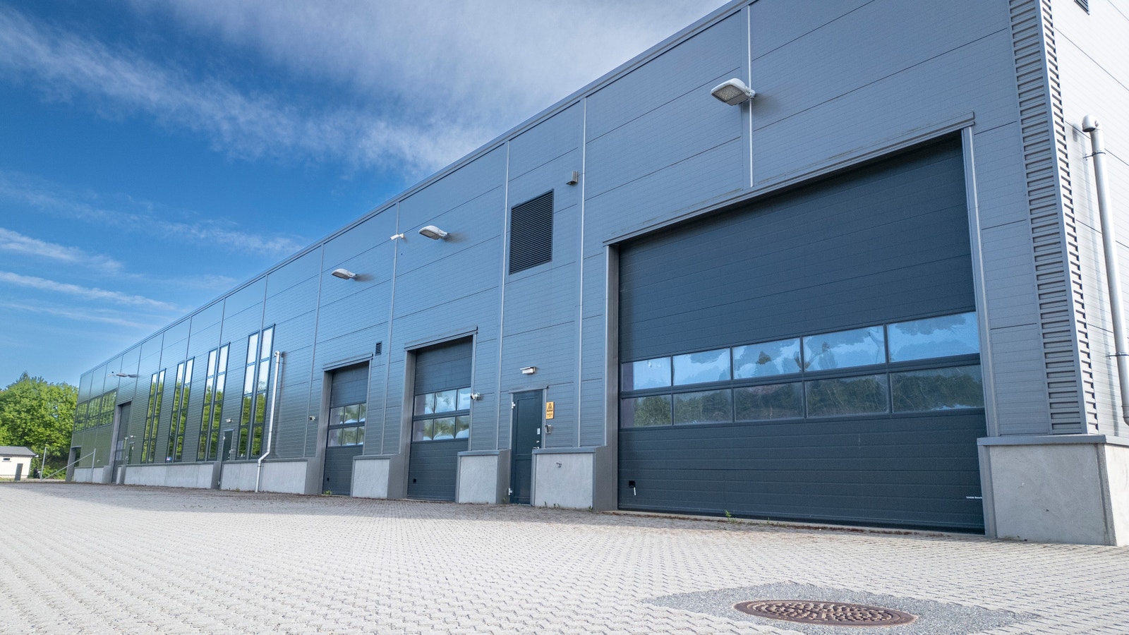 Store haller med gode tilkomster Galleribilde