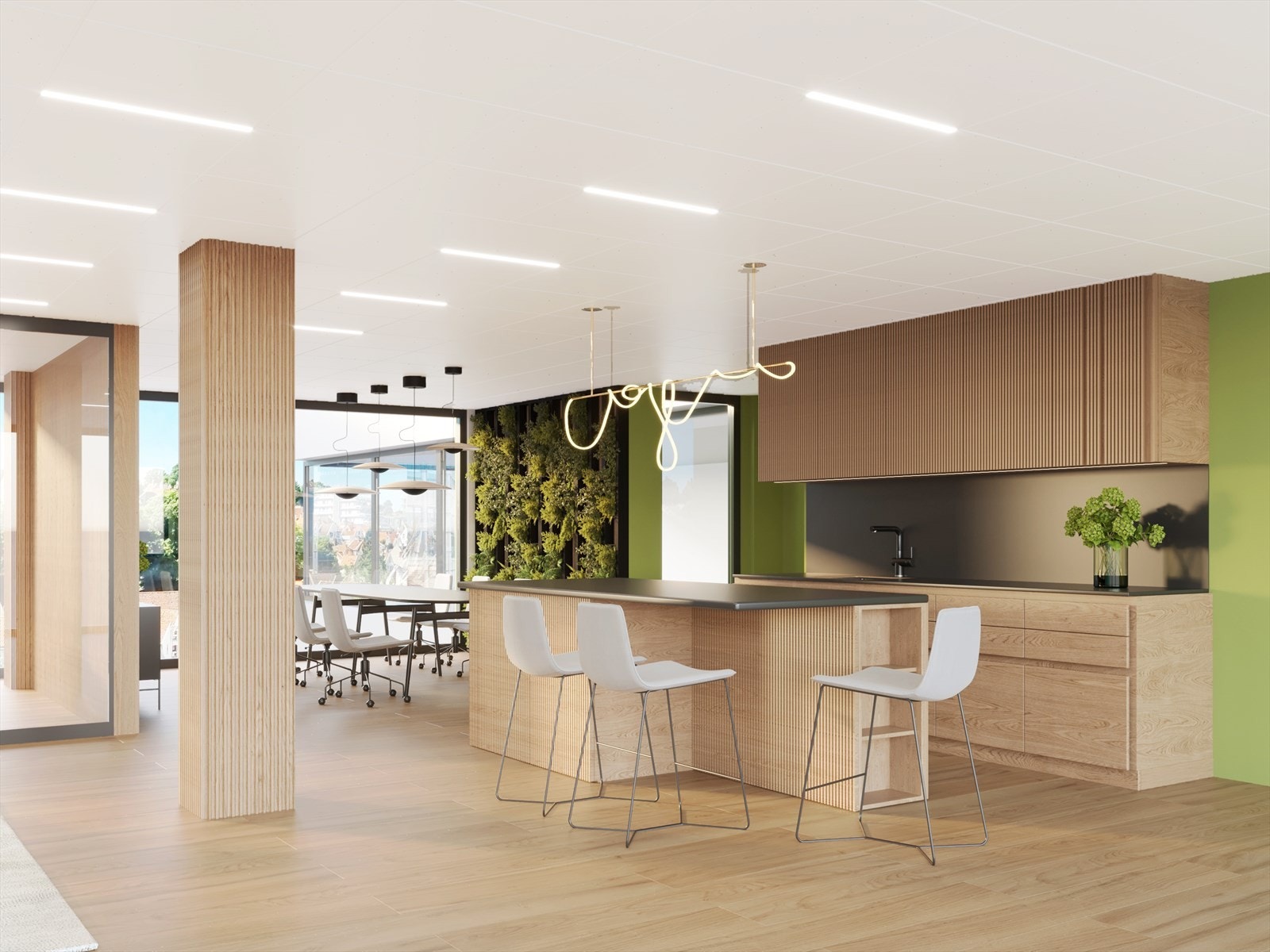 Illustrasjon 5. etasje Galleribilde