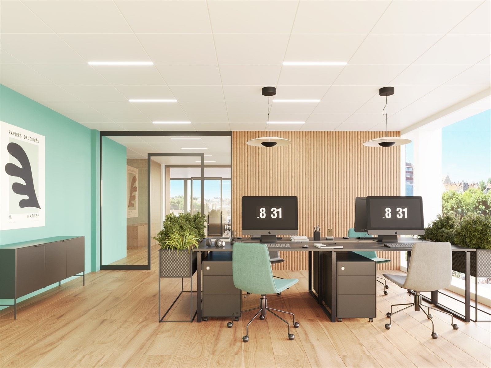 Illustrasjon 5. etasje Galleribilde