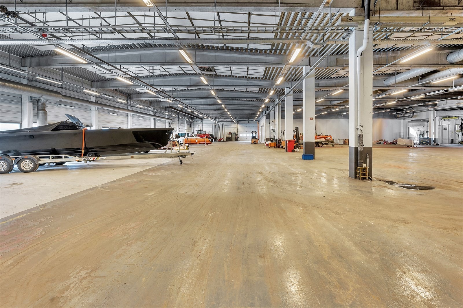 Lager-produksjonshall Galleribilde