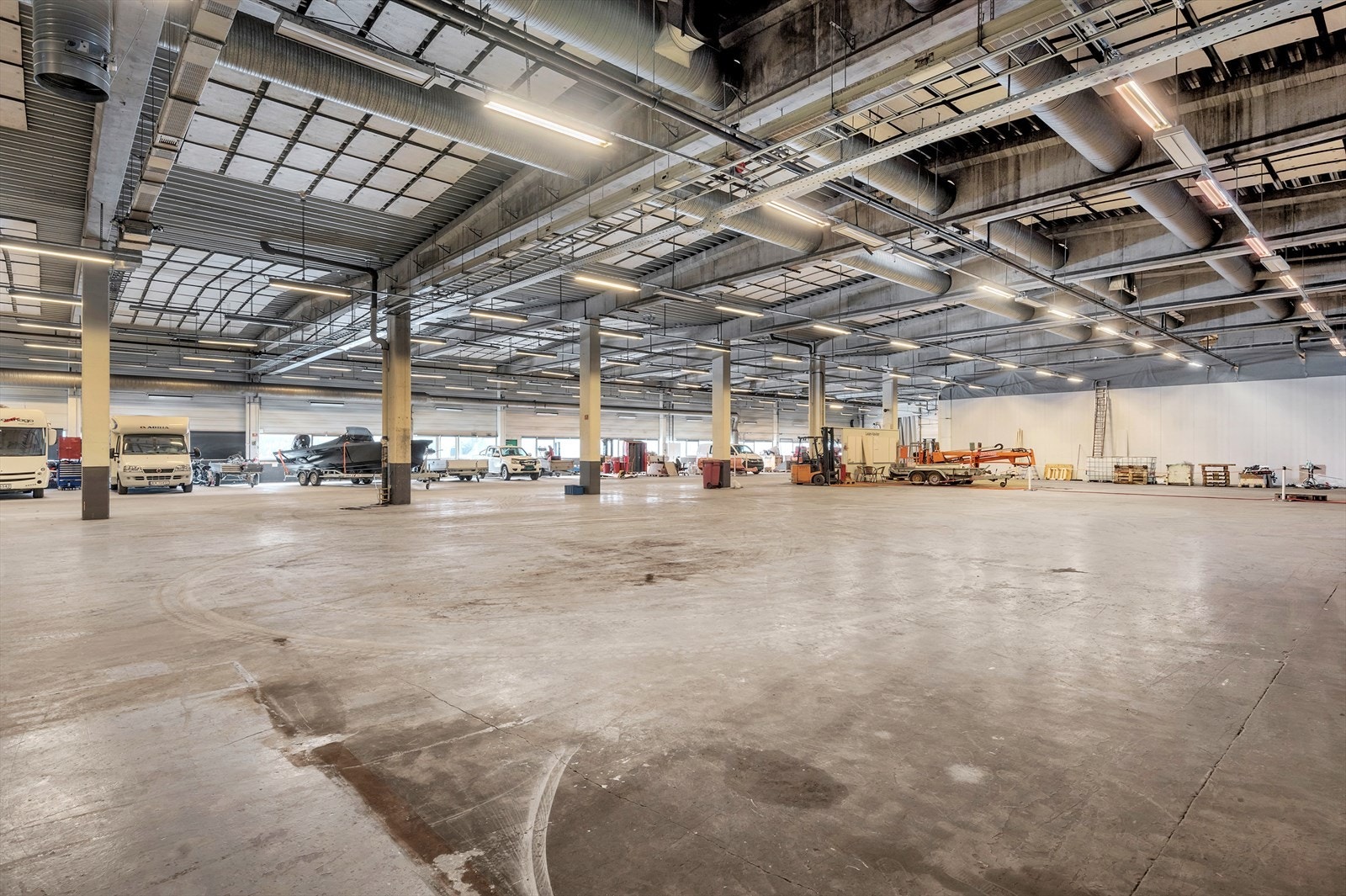 Lager-produksjonshall Galleribilde