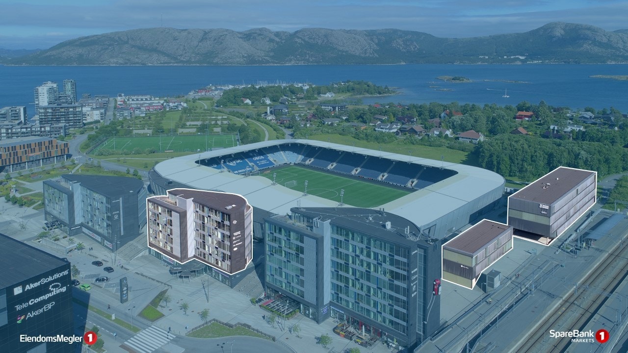 Stadionblokk B, E og D Galleribilde