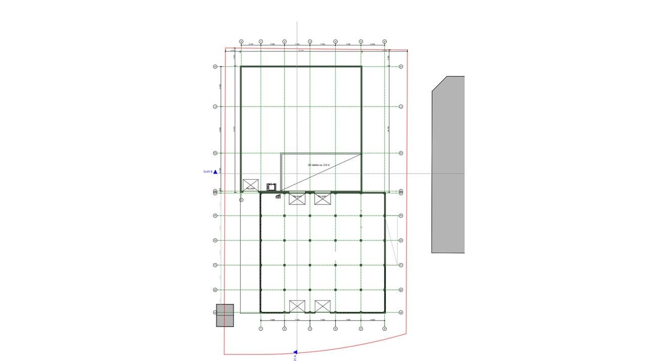 Plan 1. etasje Galleribilde