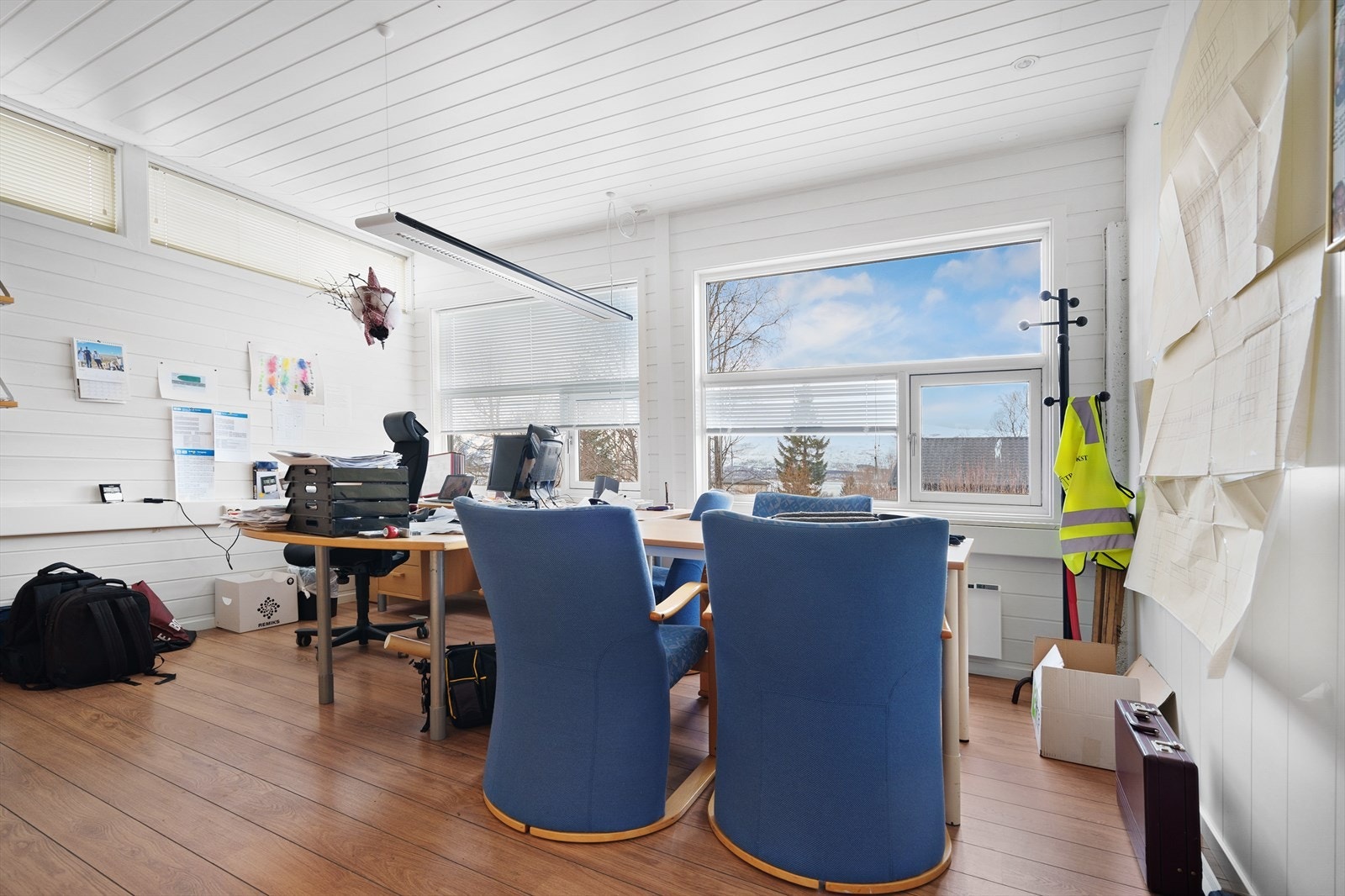 Lyse kontorer Galleribilde