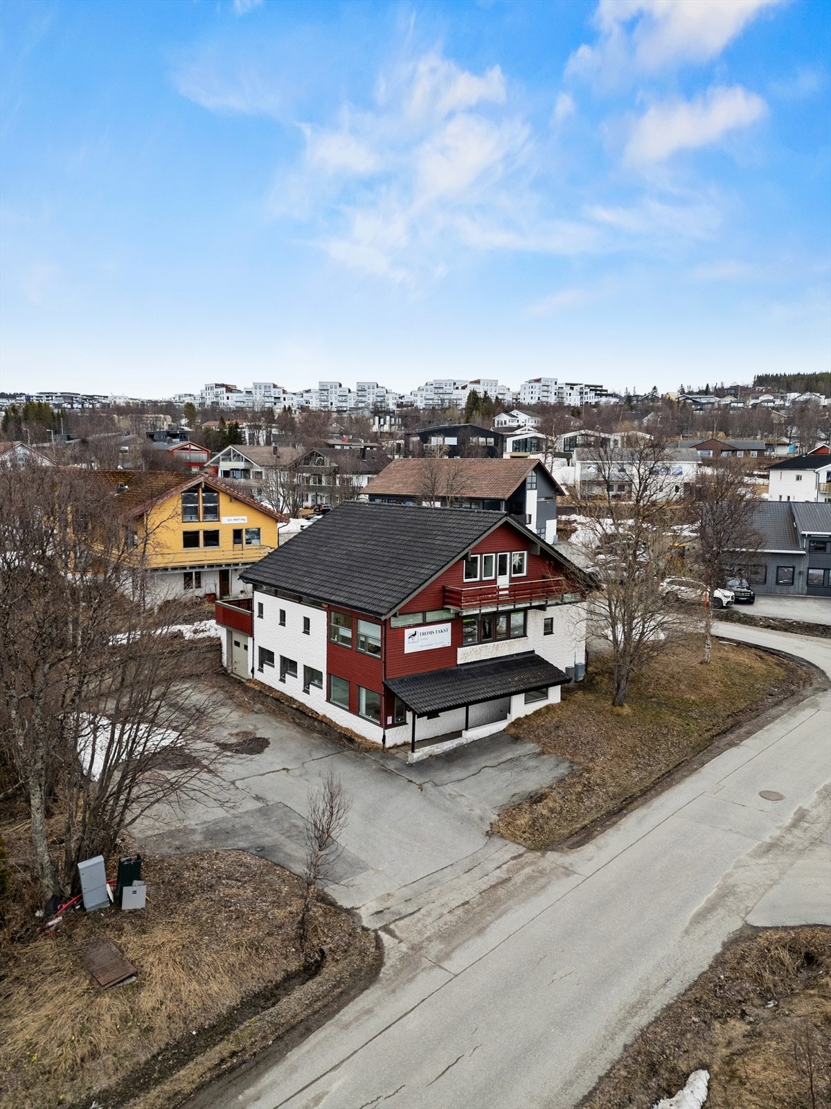 Fasade fra vest Galleribilde