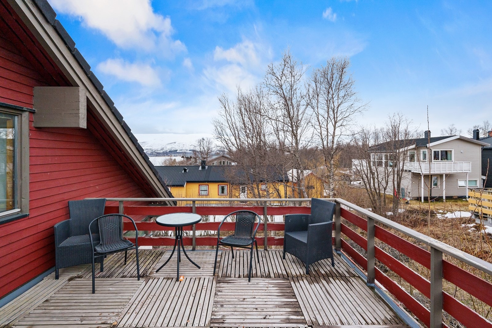 Stor veranda mot nord Galleribilde