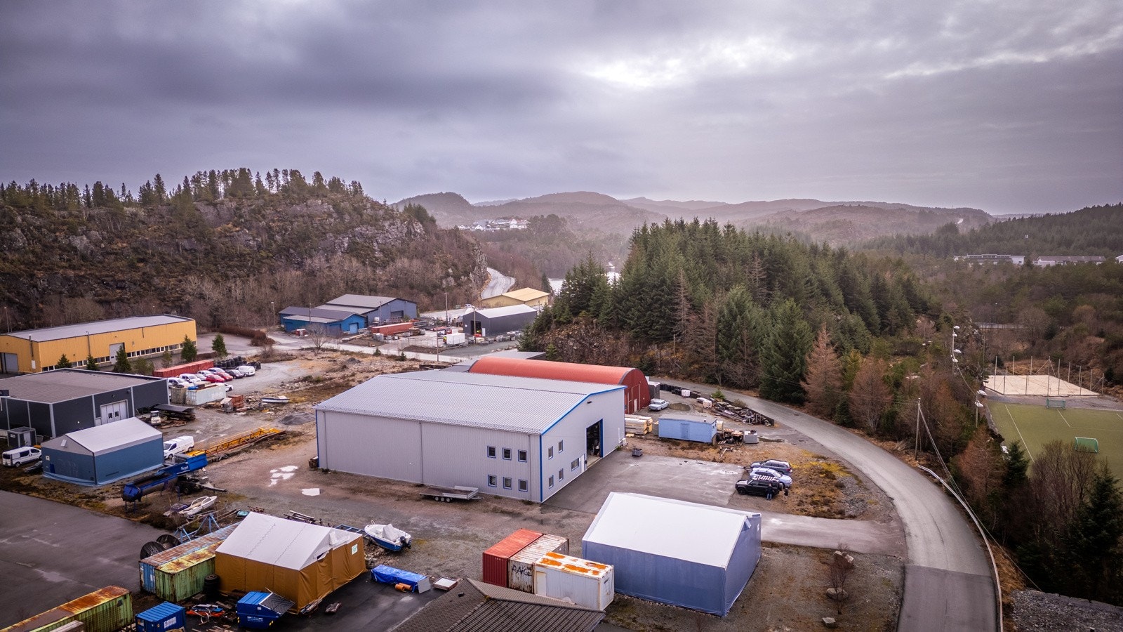 Muligheter for økt utnyttelse på tomten. Galleribilde