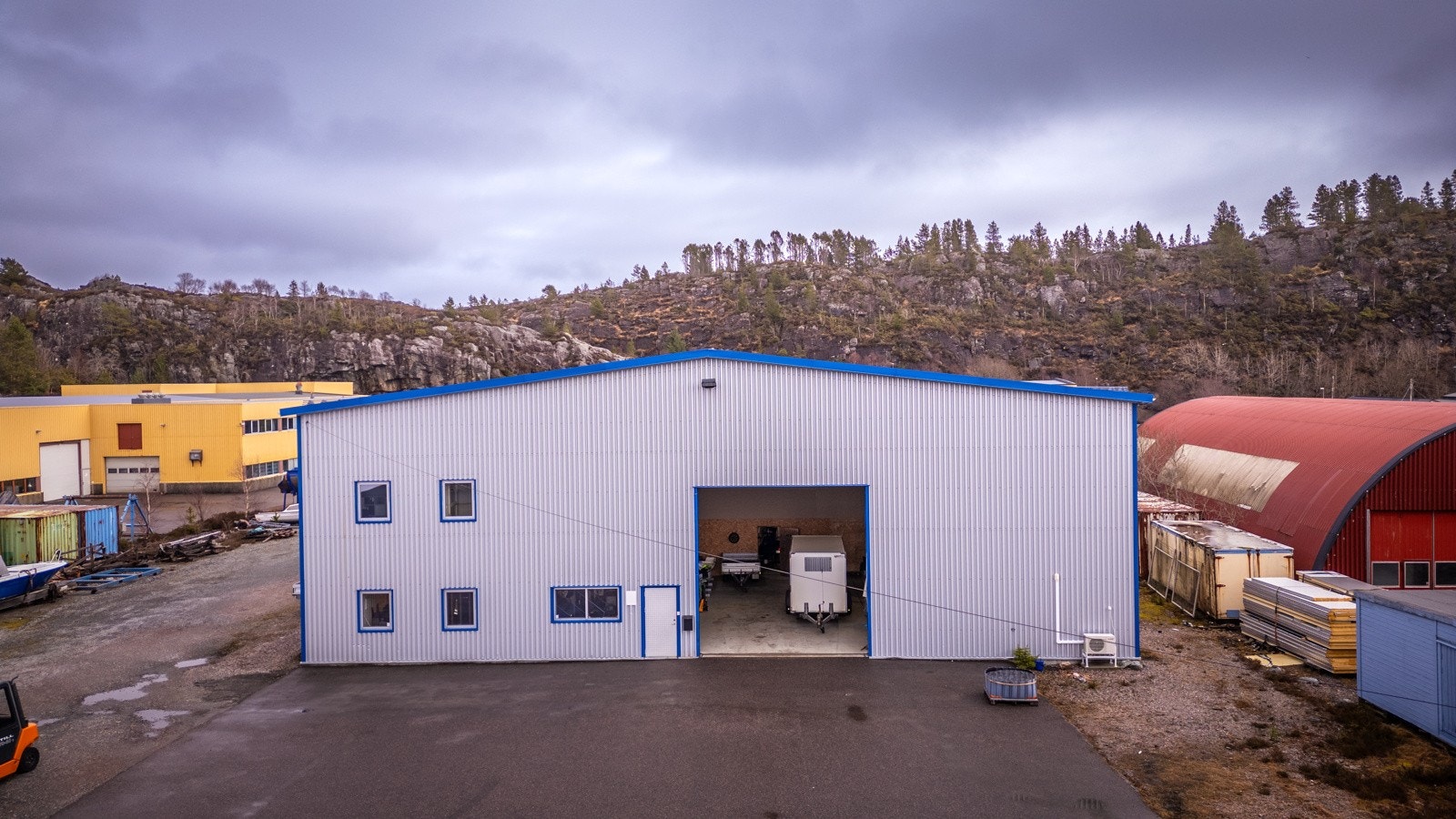 Isolert stålbygg fra 2007 Galleribilde