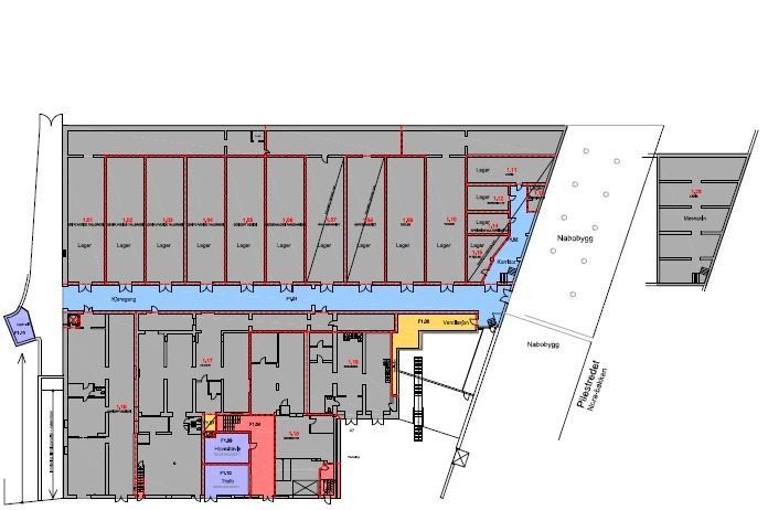Oversikt lager, se også pdf vedlagt Galleribilde