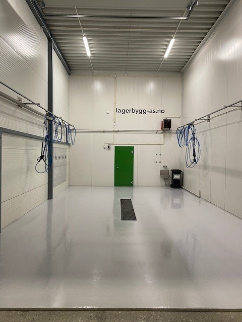 Innvendig vaskehall Galleribilde