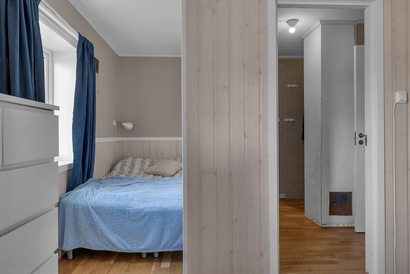 Soverom u. etasje. Galleribilde