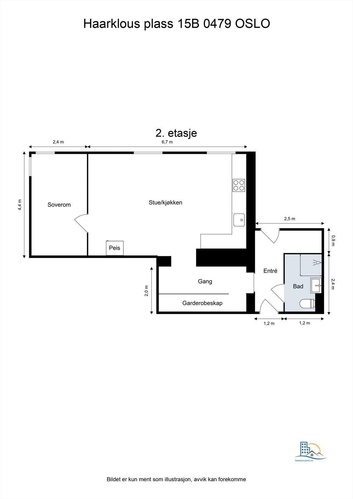 Plantegning. Galleribilde