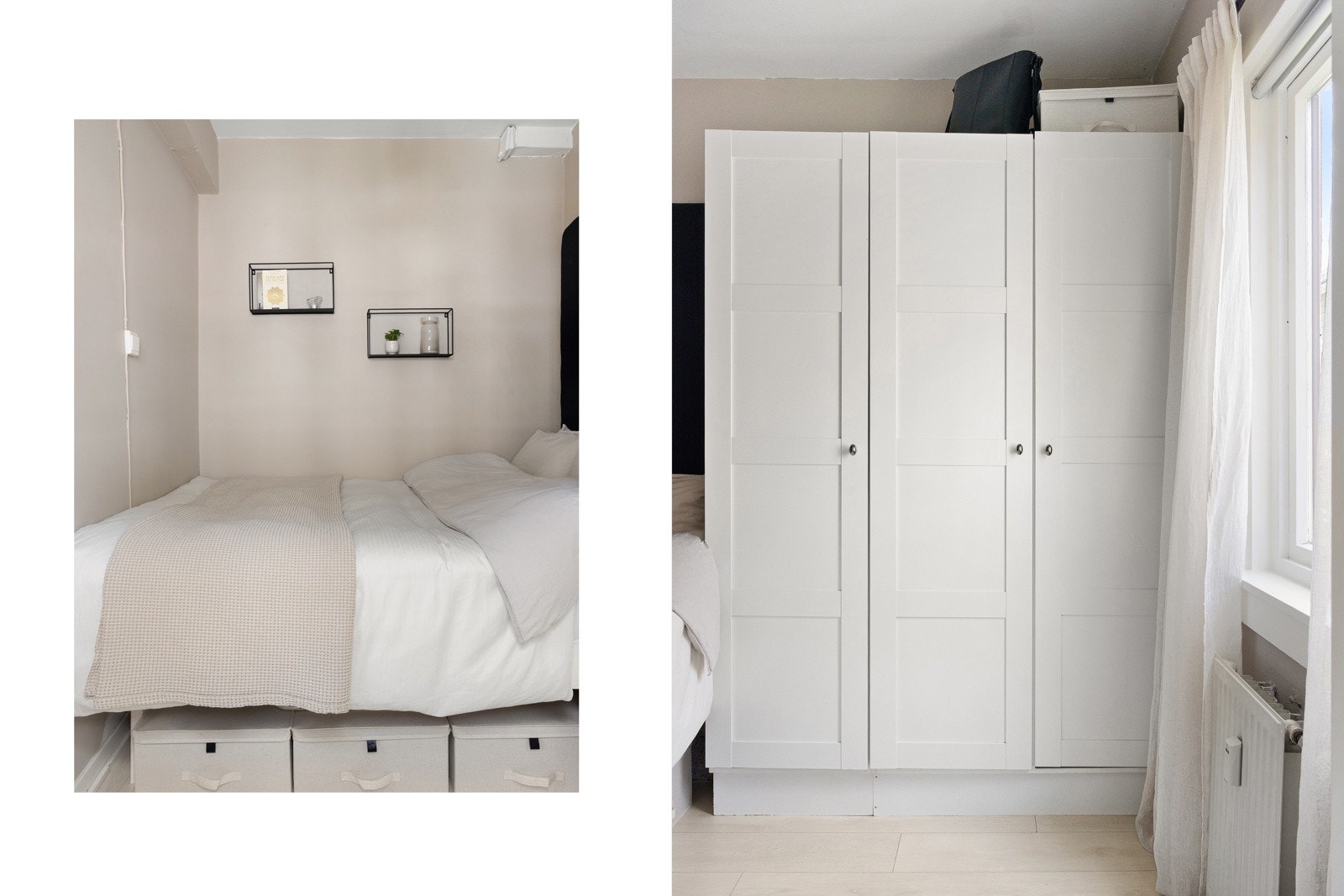 Soverommet vender mot rolige omgivelser. Galleribilde