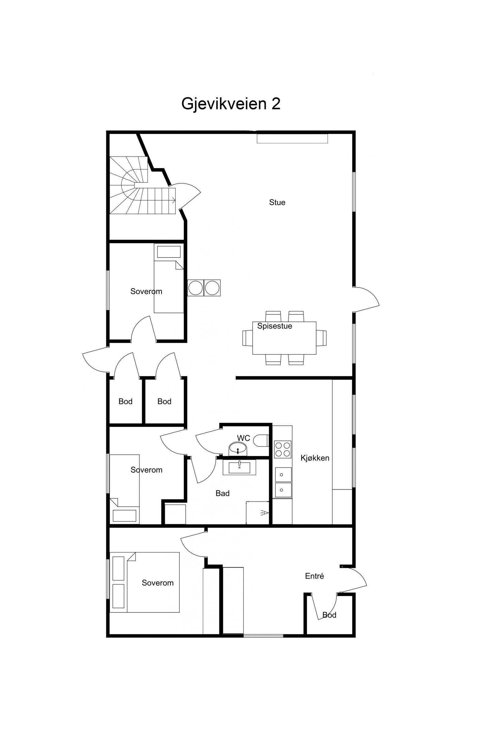 Gjevikveien 2 - 1. Etasje Galleribilde