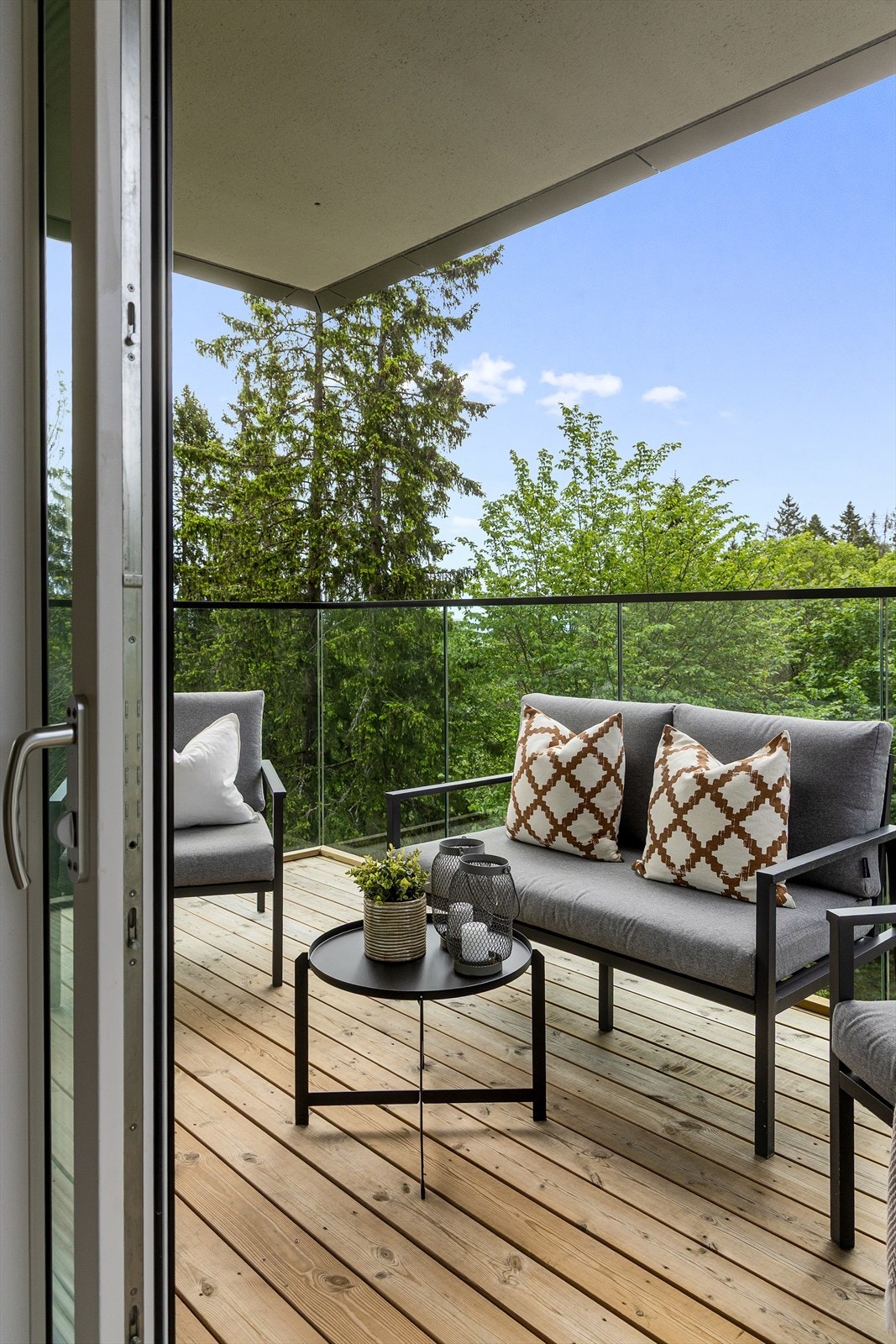 Her ligger alt til rette for å kunne nyte varme sommerdager. Galleribilde