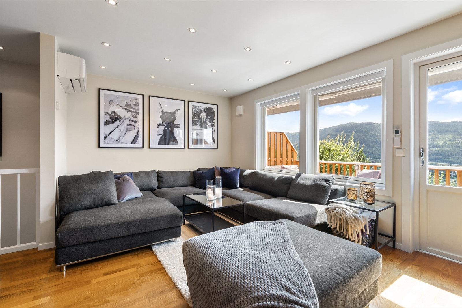 Boligen har vannbåren gulvvarme i alle rom Galleribilde