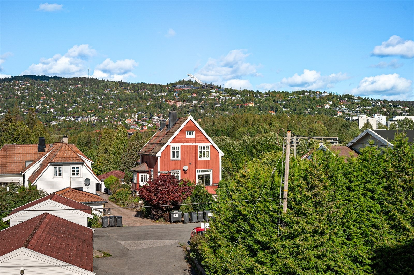 Utsikt fra soverommene Galleribilde