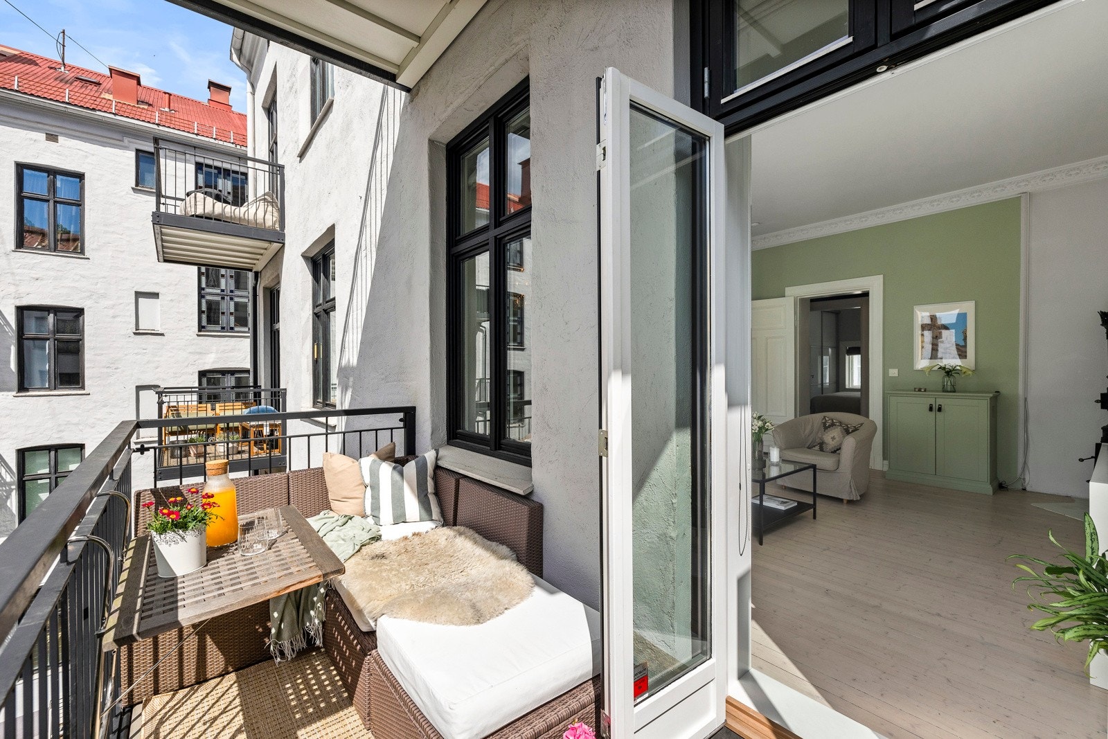 Her kan morgenkaffen nytes! Galleribilde