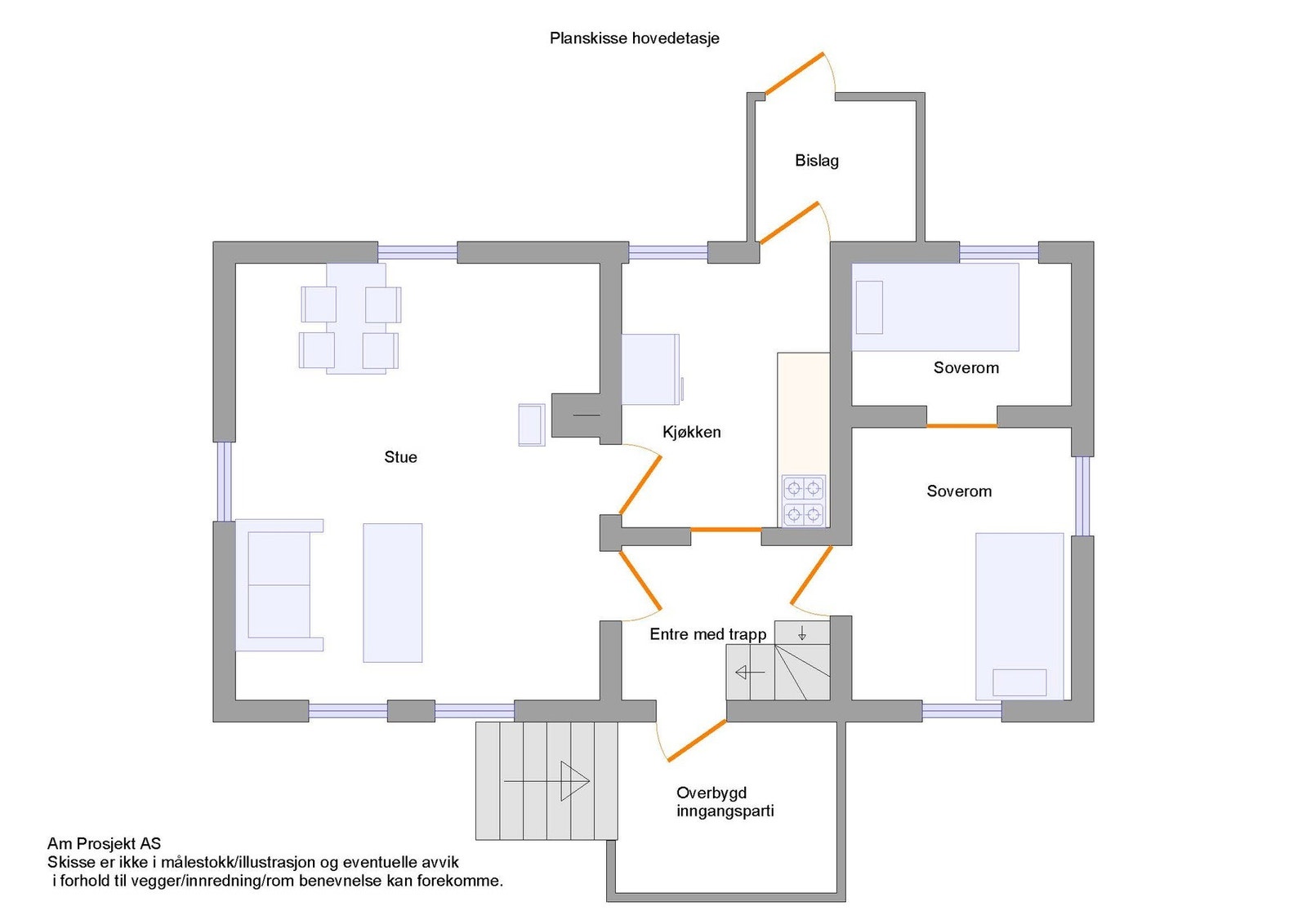 Plan hoveddel Galleribilde