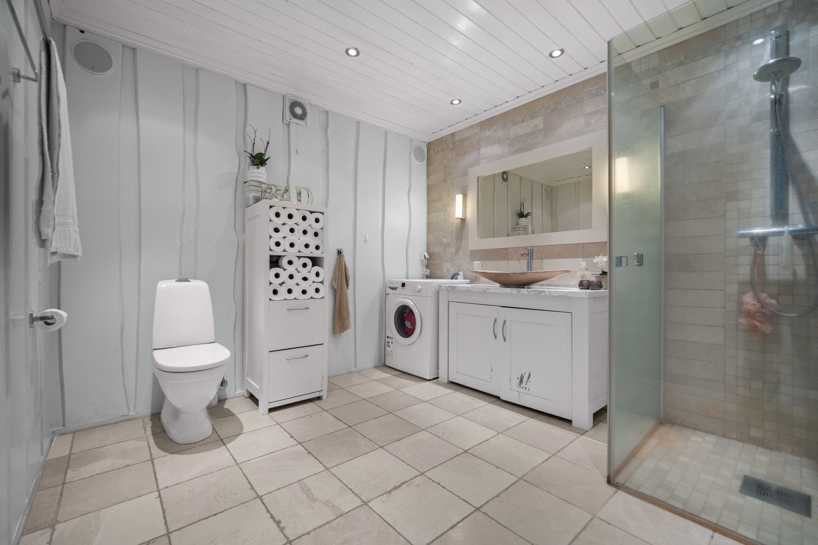 Bad i underetasjen ( Hybel ) Galleribilde