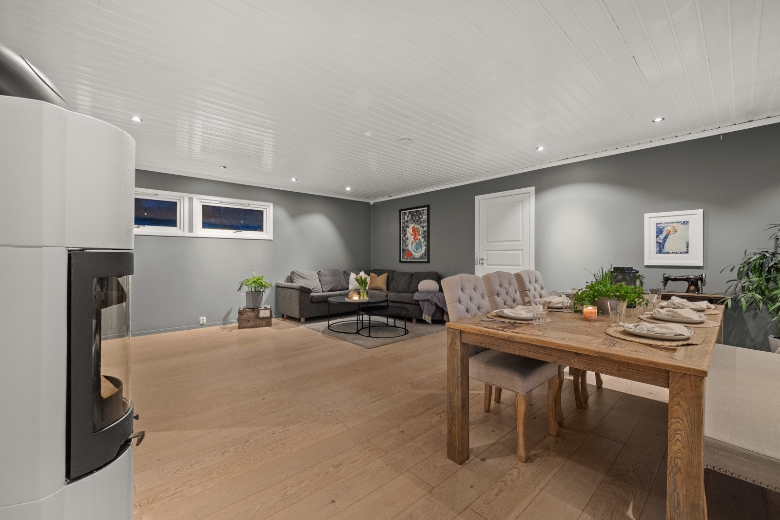 Stemingsbilde kveld Galleribilde