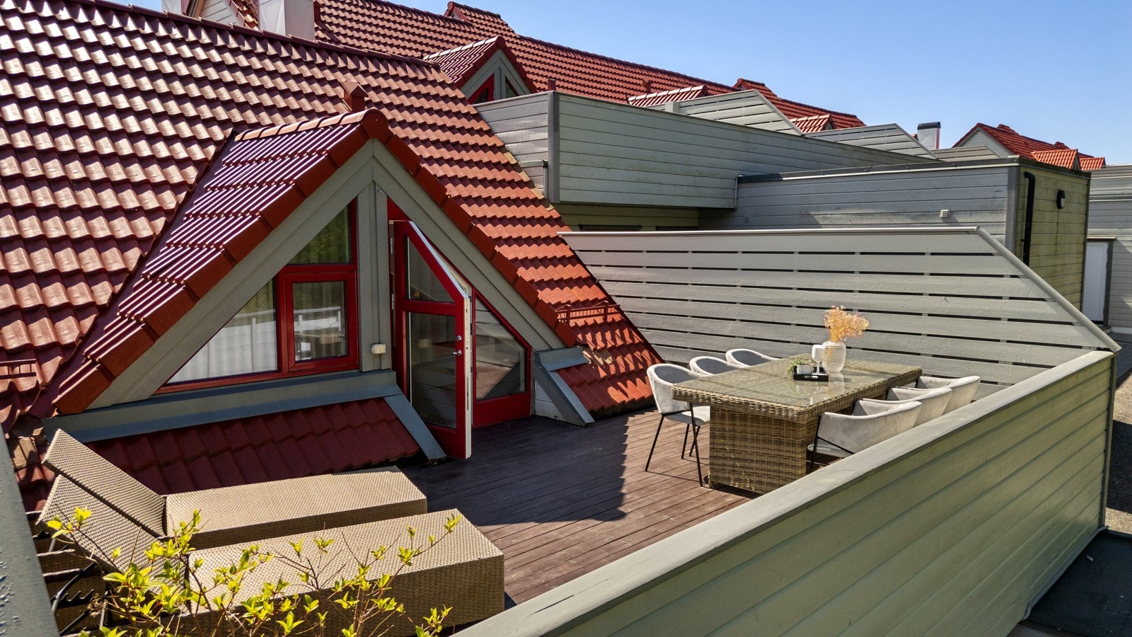 Terrasse på 24 m² Galleribilde