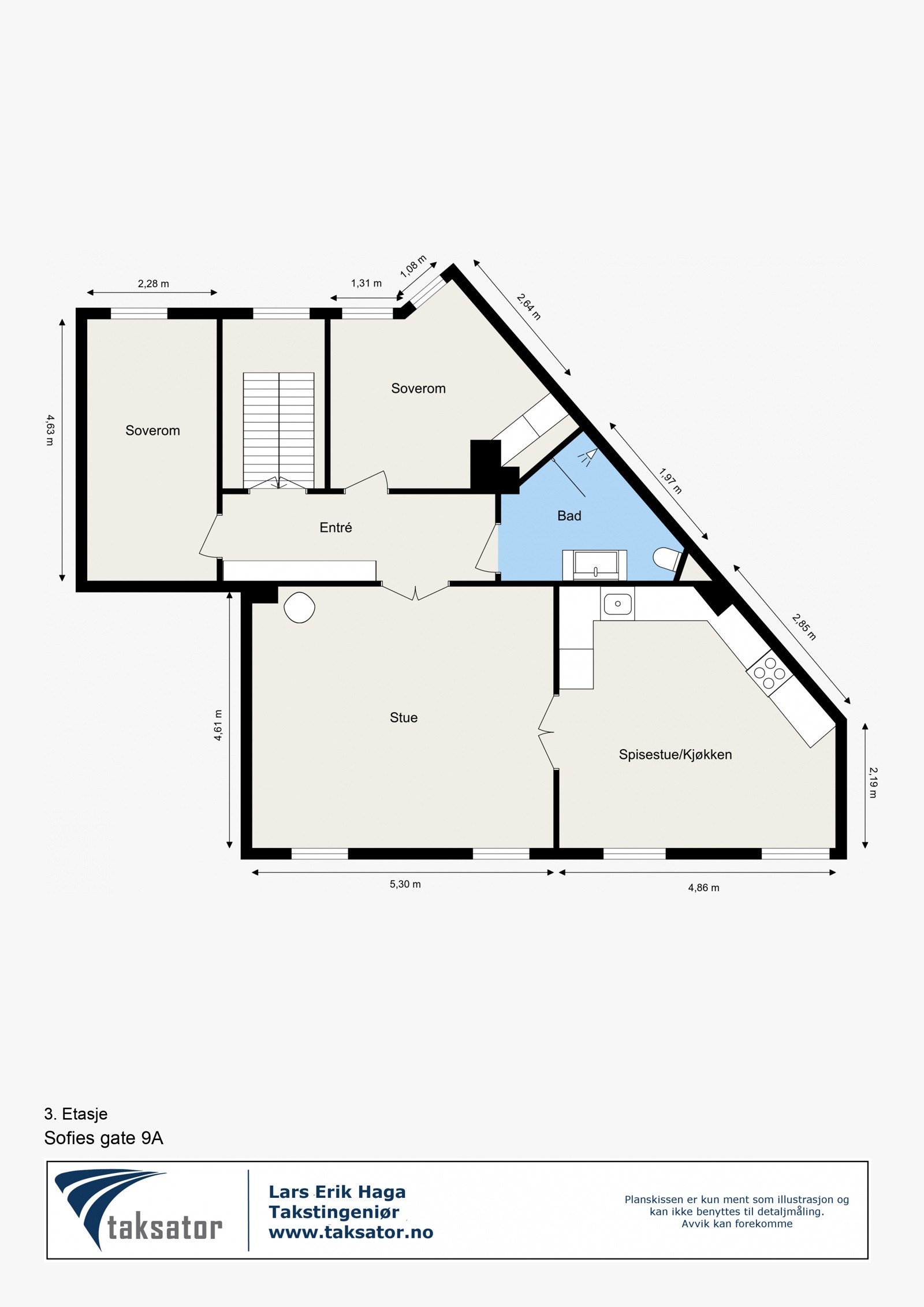 Plantegning - velkommen til visning! Galleribilde