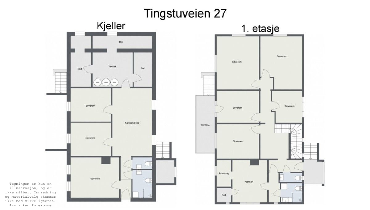 Plantegning. Galleribilde