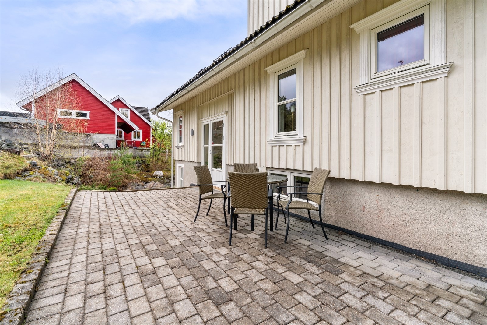 Privat og skjermet uteplass. Galleribilde