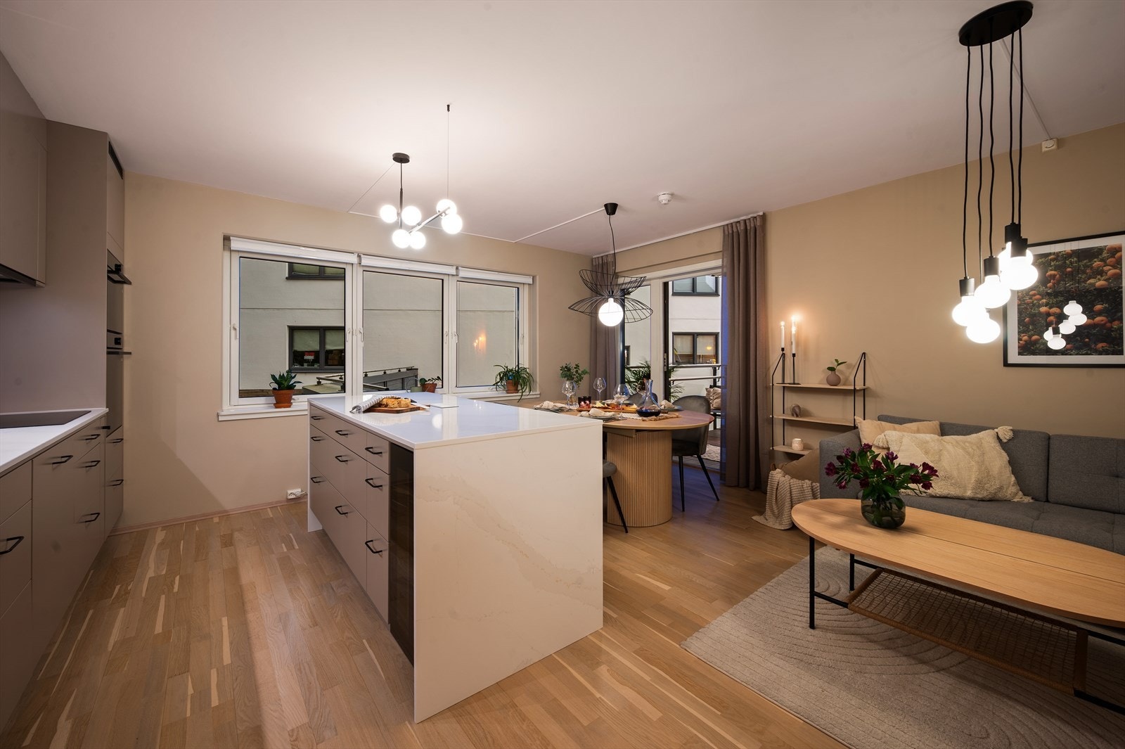 Balansert ventilasjon i boligen sikrer et godt inneklima året rundt. Galleribilde