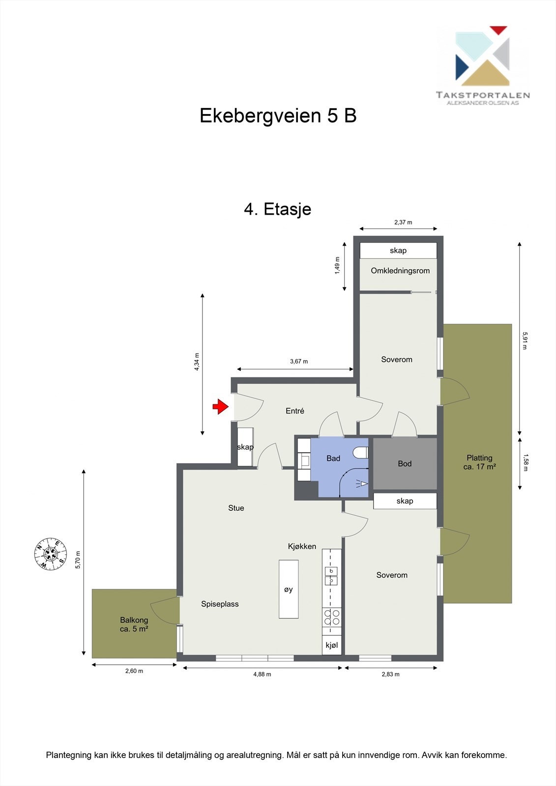 Plantegning. Galleribilde