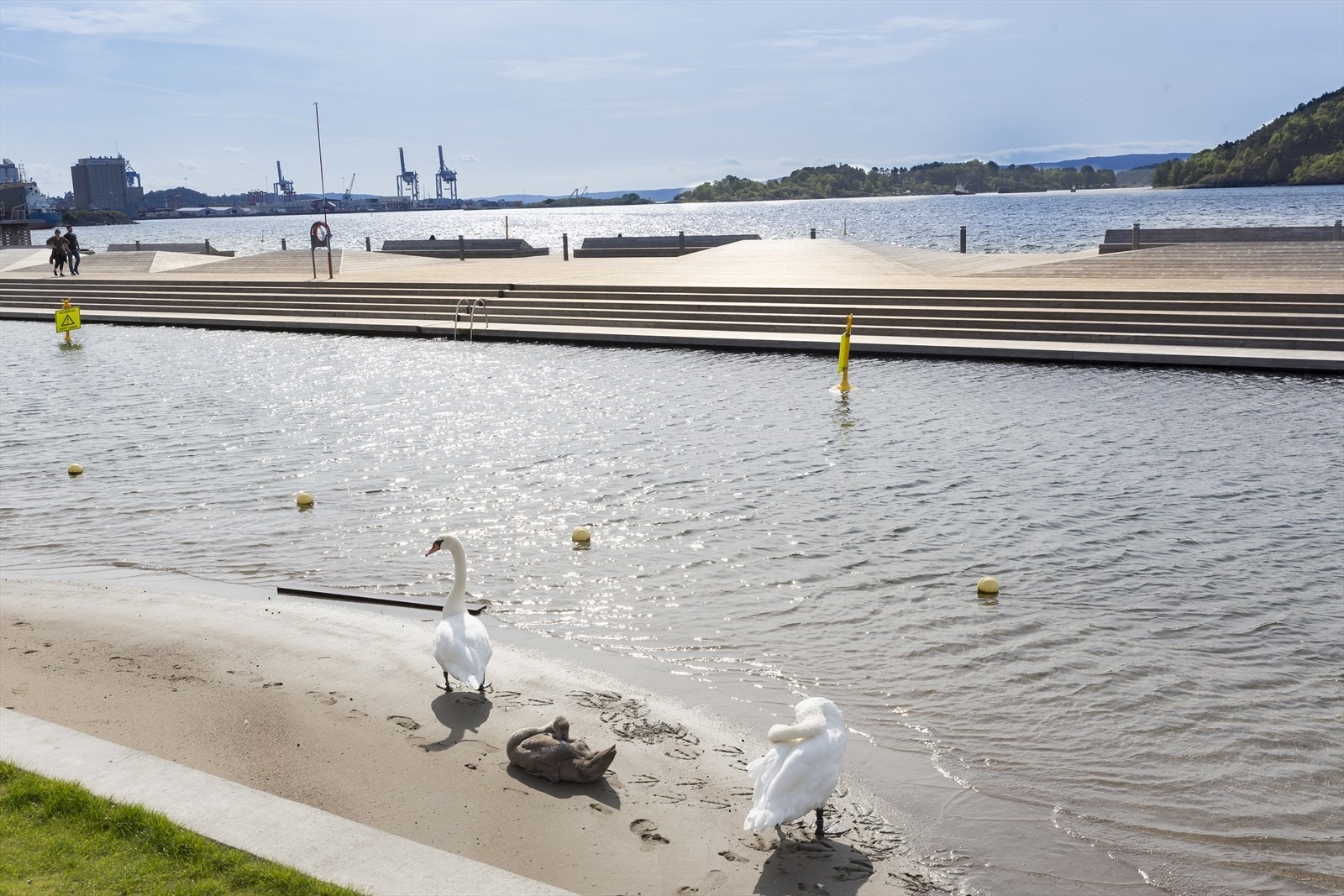 Det er gåavstand (ca. 10 min) til Sørenga og Bjørvika, med badestrand. Galleribilde