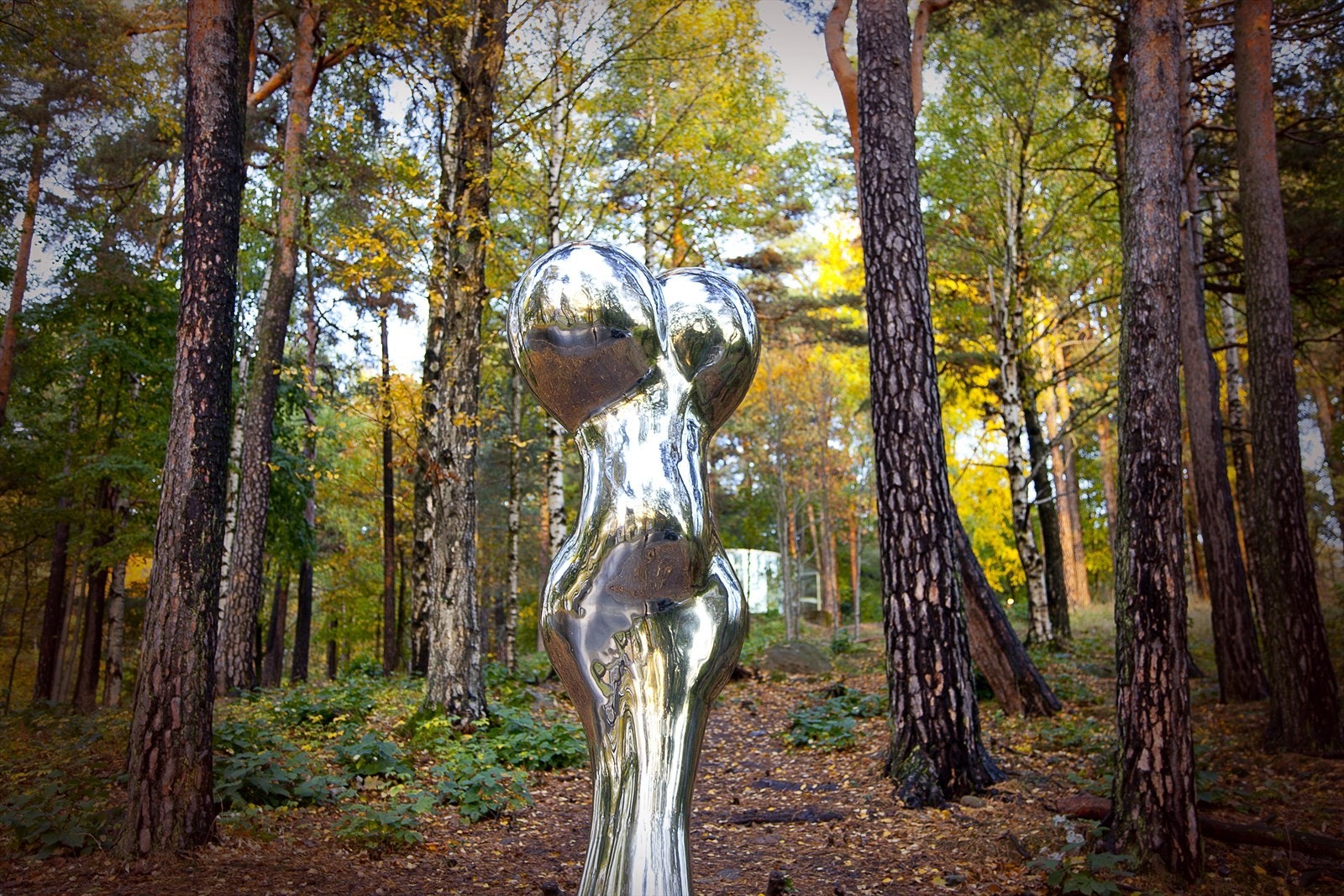 Ekebergparken er en skulpturpark og et populært område å bevege seg i. Galleribilde