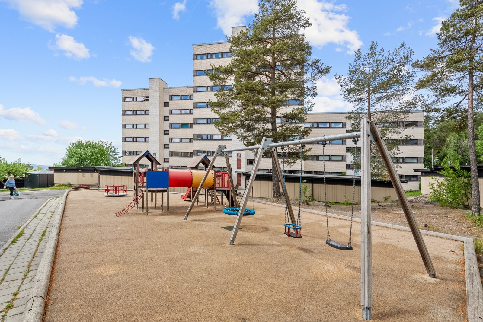 Barnevennlig område. Galleribilde