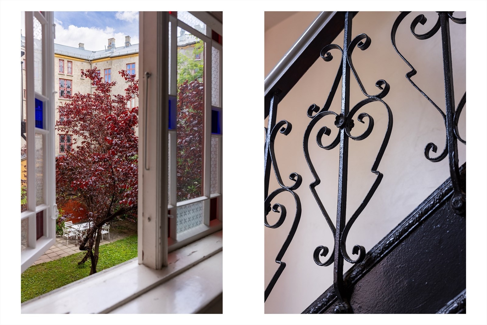 Borettslaget har flere klassiske og tidstypiske detaljer Galleribilde