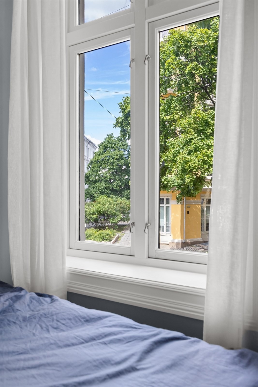 Grønt utsyn også fra soverommet Galleribilde