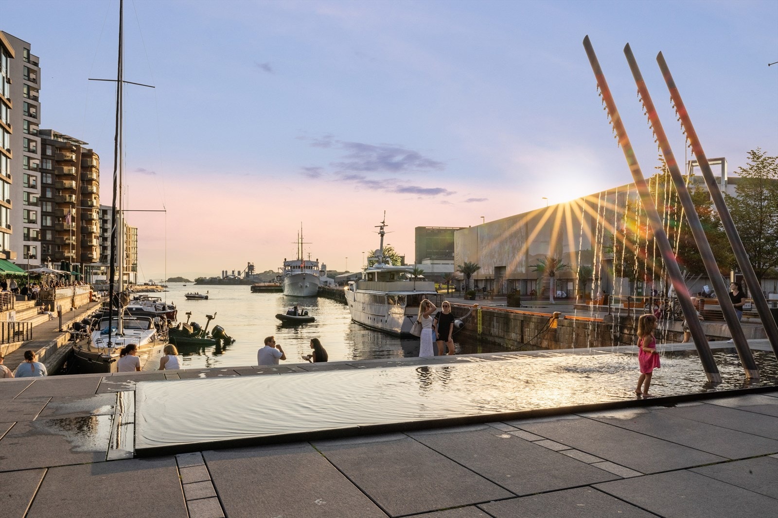 Tjuvholmen. Galleribilde