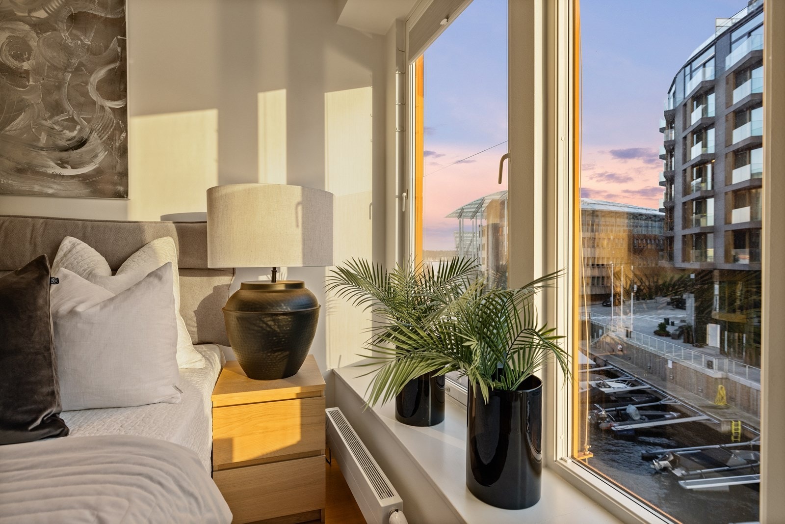 Utsikt fra hovedsoverommet. Galleribilde