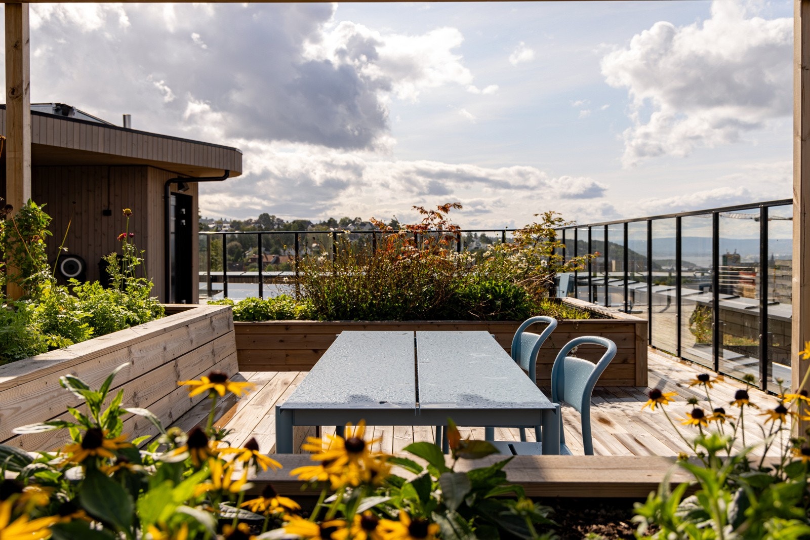 Takterrasse Galleribilde
