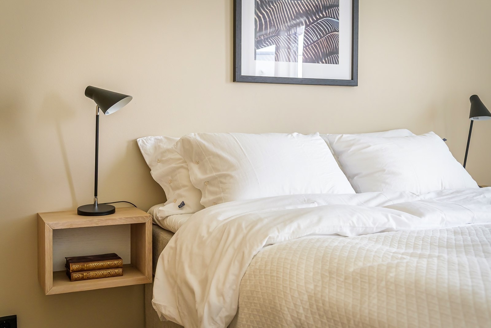 Her ligger alt til rette for en god natts søvn! Galleribilde