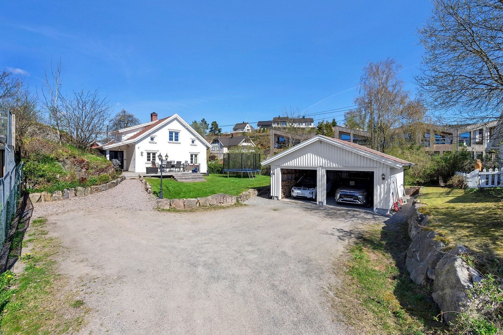 dobbel garasje Galleribilde