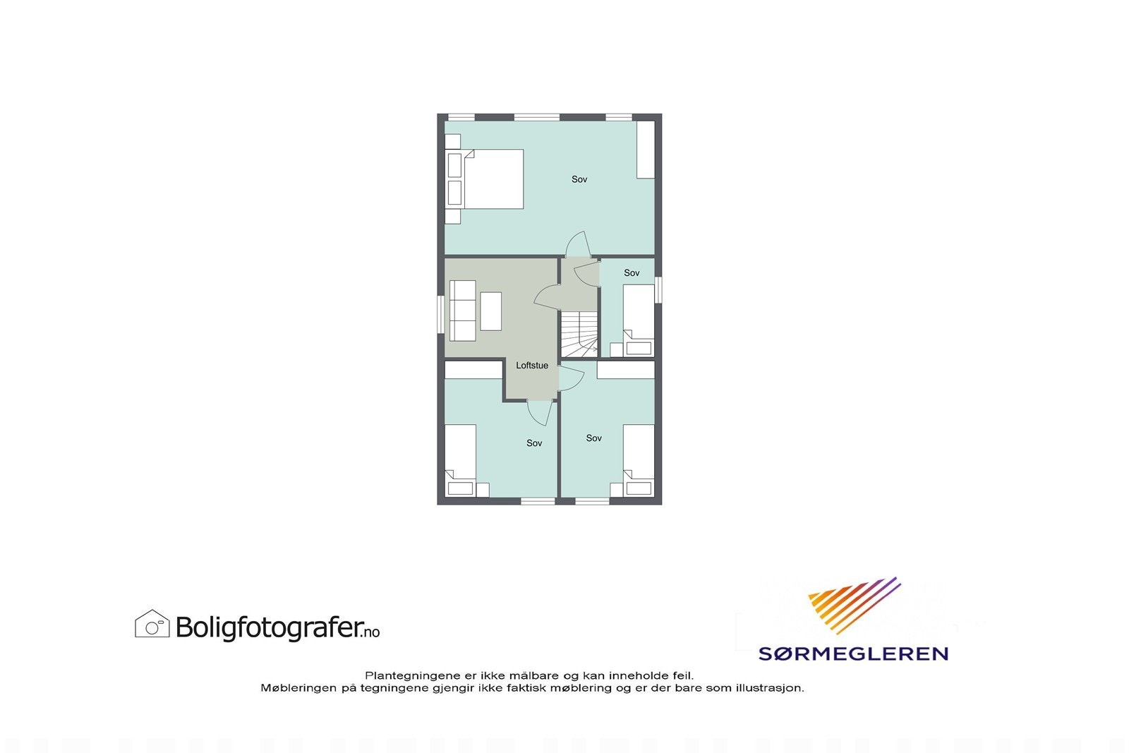 Plantegning 2 etg Galleribilde